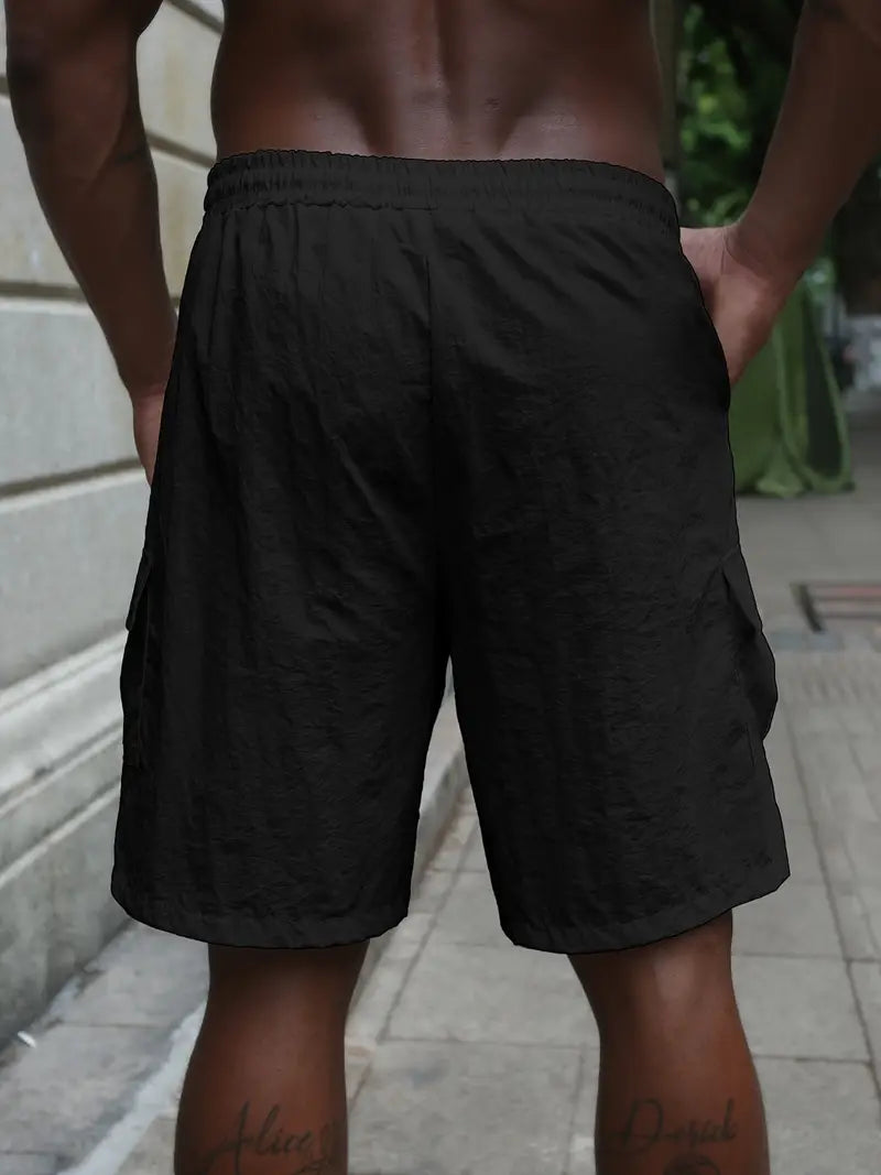 Azel | Pantalones cortos transpirables con cintura elástica