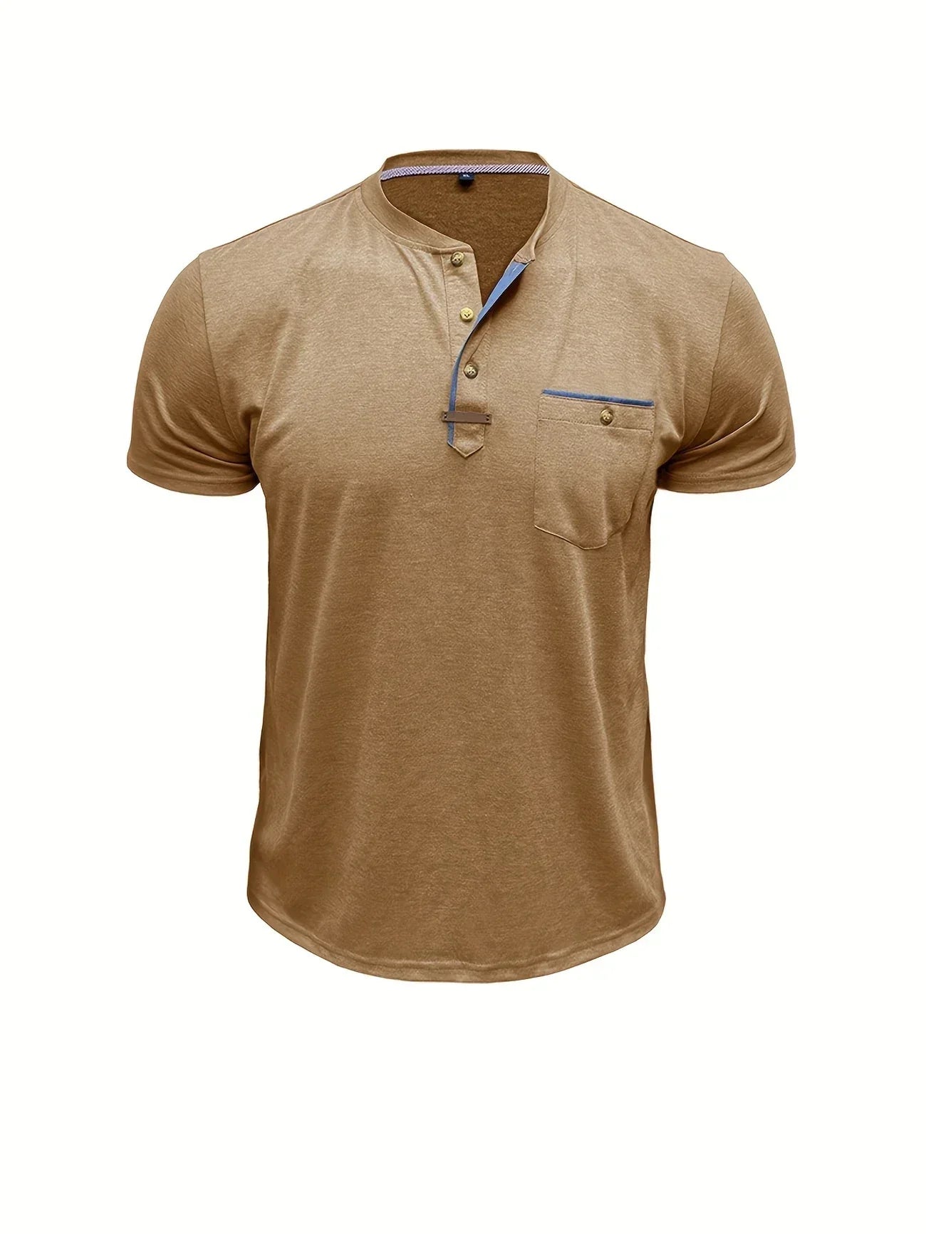 Azel | Camiseta de cuello redondo elegante con bolsillo