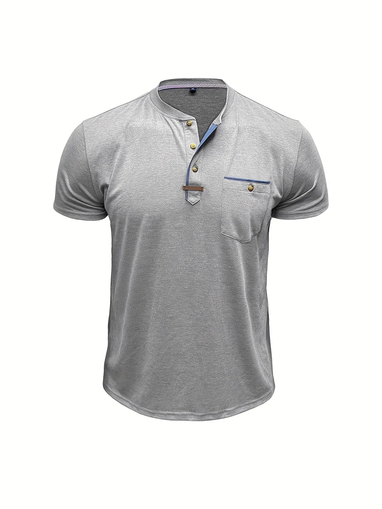 Azel | Camiseta de cuello redondo elegante con bolsillo
