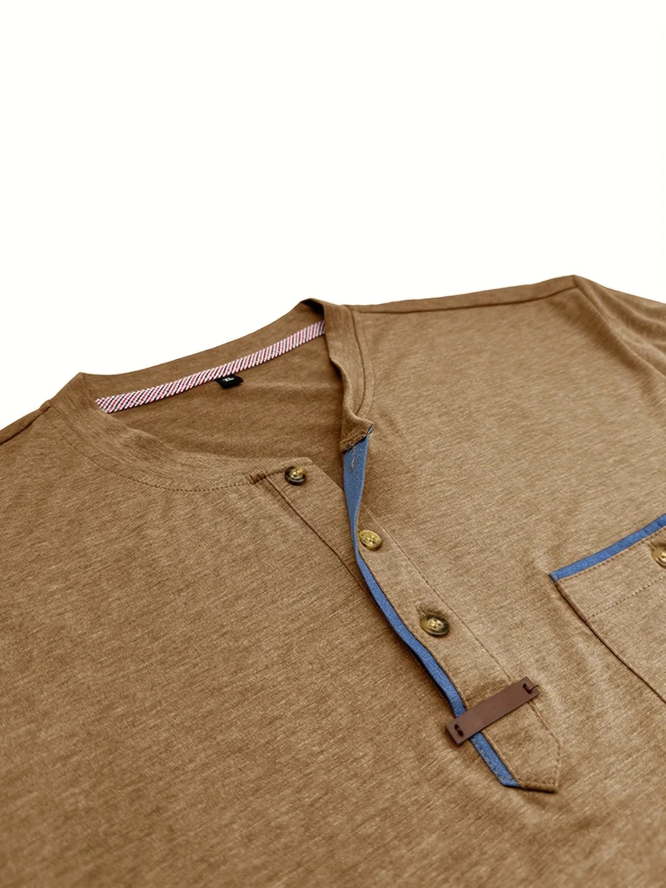 Azel | Camiseta de cuello redondo elegante con bolsillo