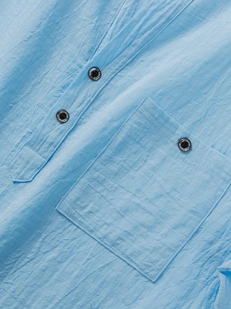 Azel | Camisa elegante de manga corta