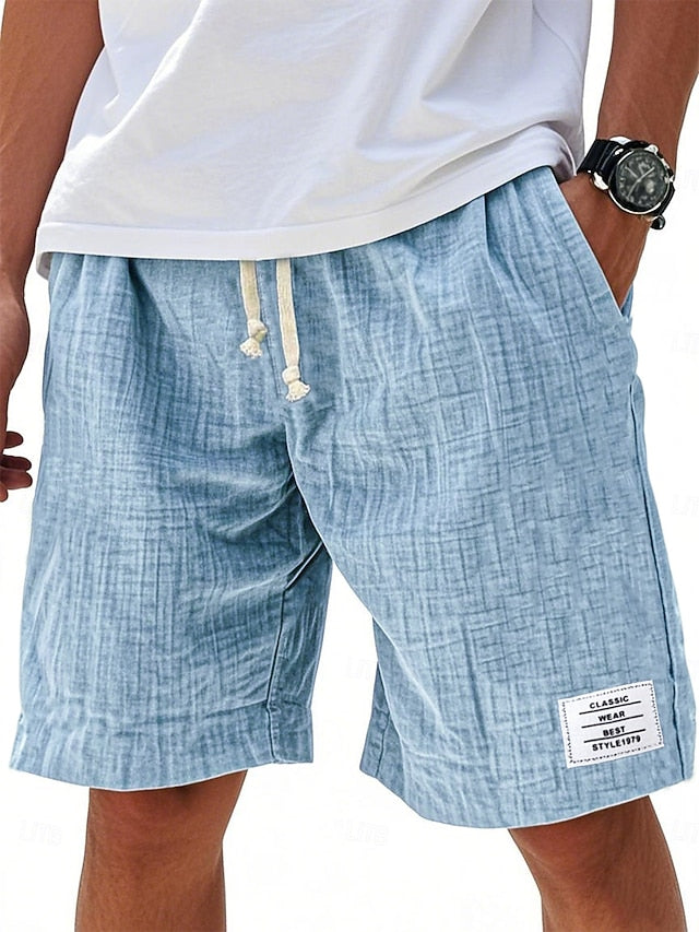 Azel | Pantalones cortos ligeros y casuales de corte holgado para hombre
