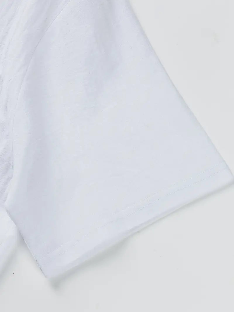 Azel | Camisa elegante de manga corta
