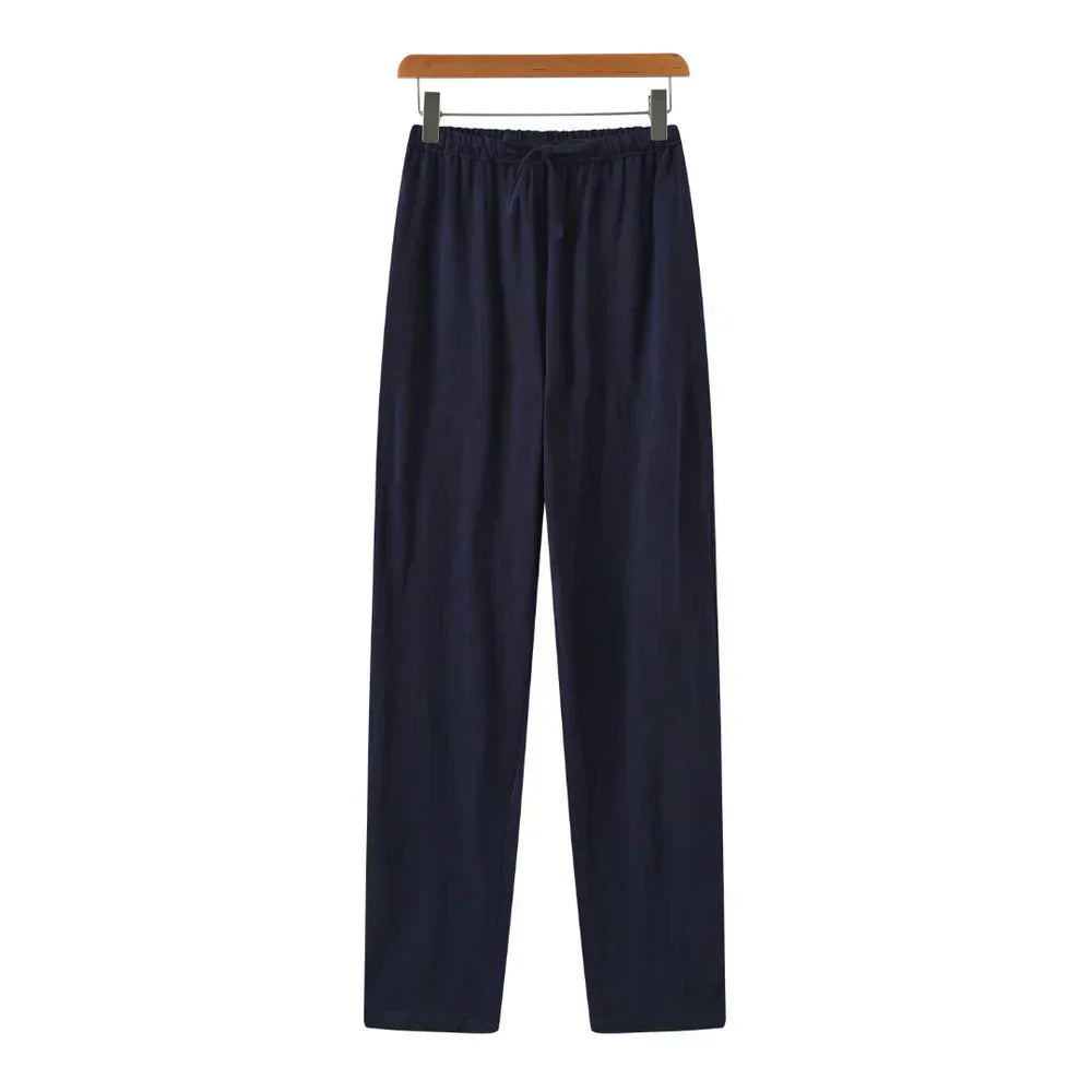 Azel | Pantalón slim en lino