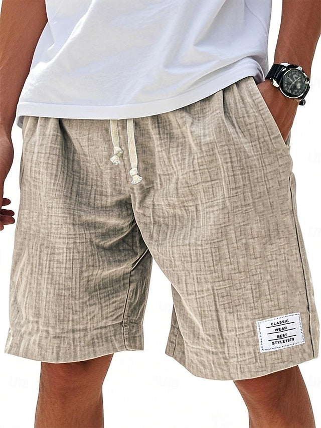 Azel | Pantalones cortos ligeros y casuales de corte holgado para hombre