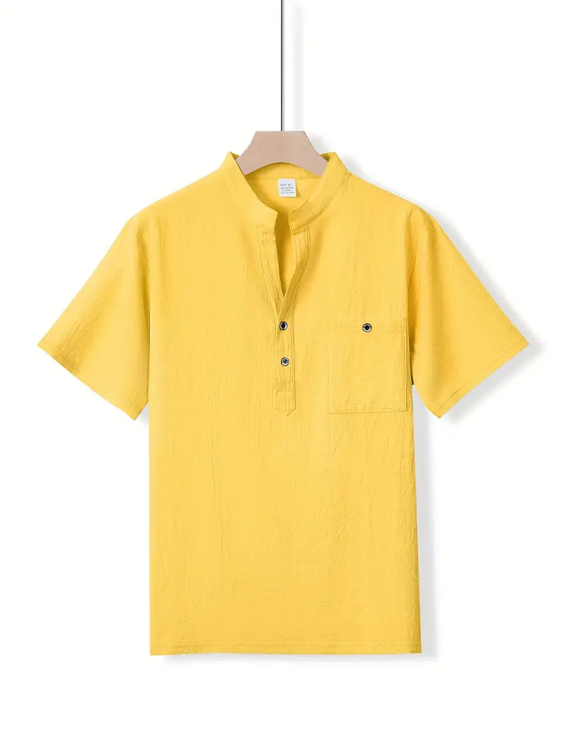 Azel | Camisa elegante de manga corta