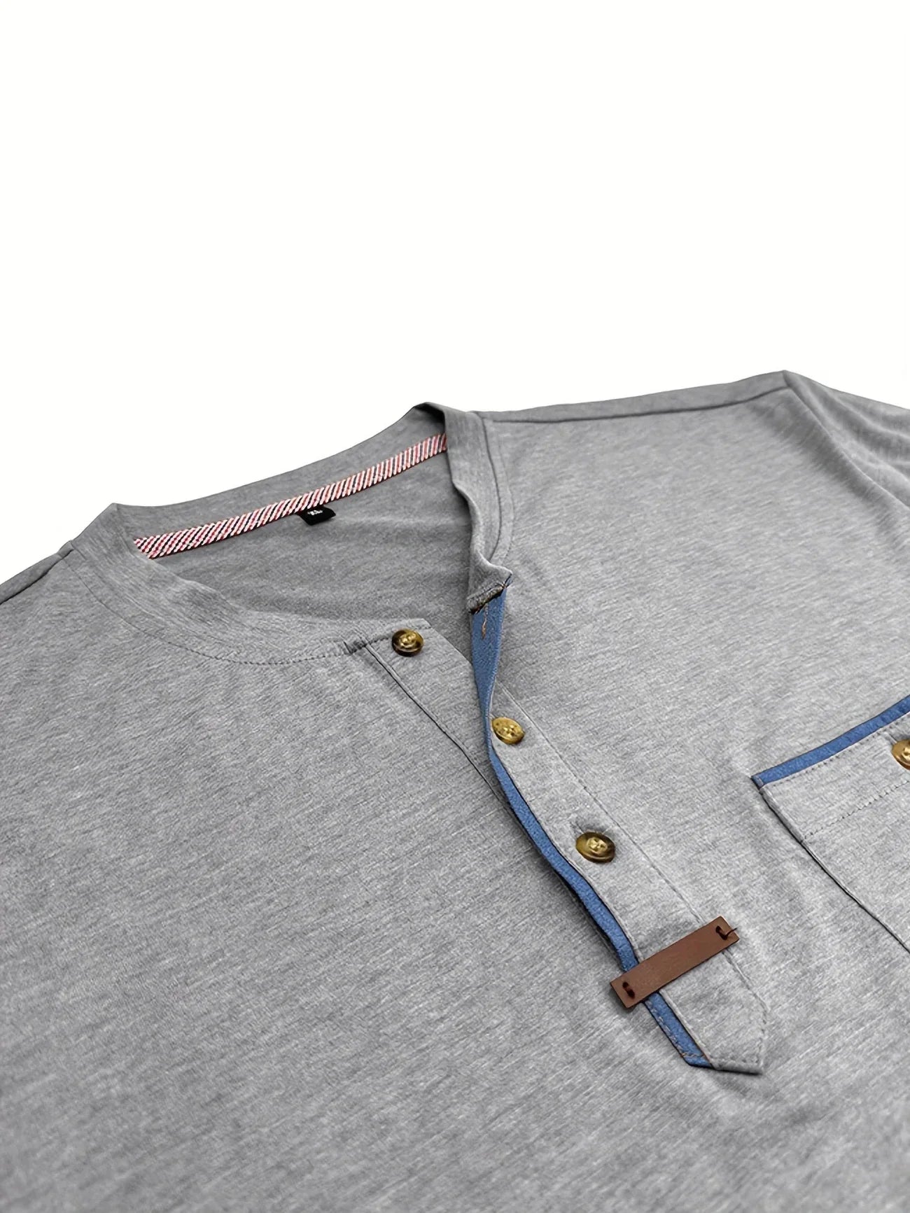 Azel | Camiseta de cuello redondo elegante con bolsillo
