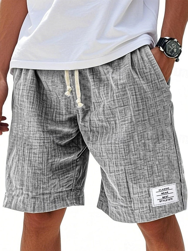 Azel | Pantalones cortos ligeros y casuales de corte holgado para hombre