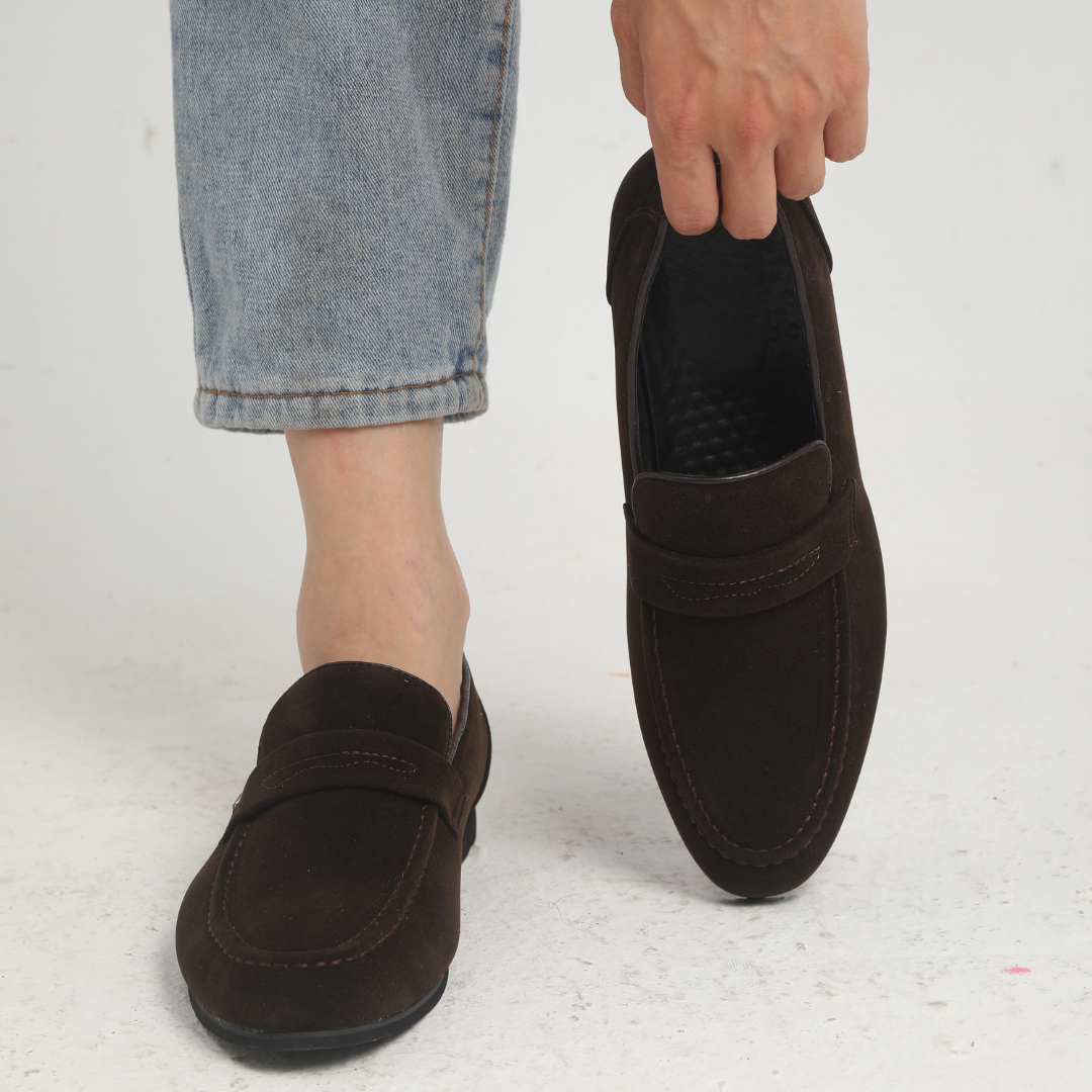 Azel | Mocasines con hebillas de ante