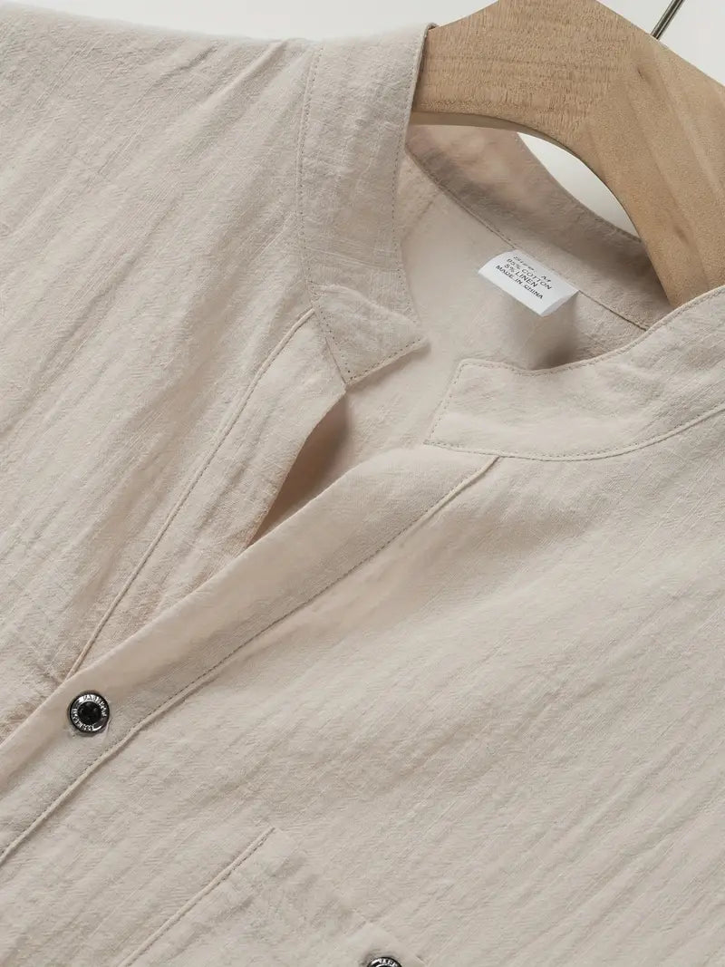 Azel | Camisa elegante de manga corta