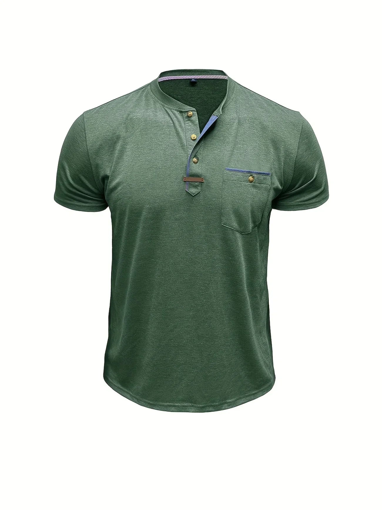 Azel | Camiseta de cuello redondo elegante con bolsillo