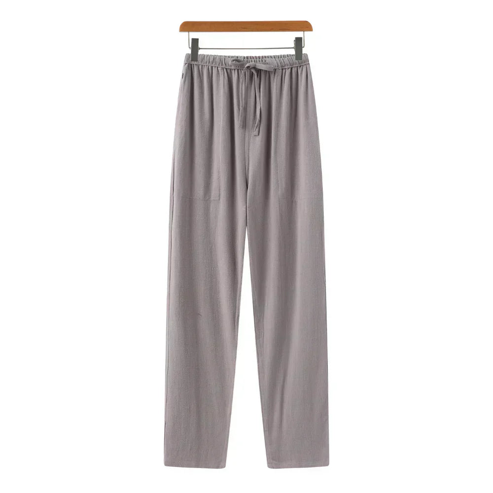 Azel | Pantalón slim en lino