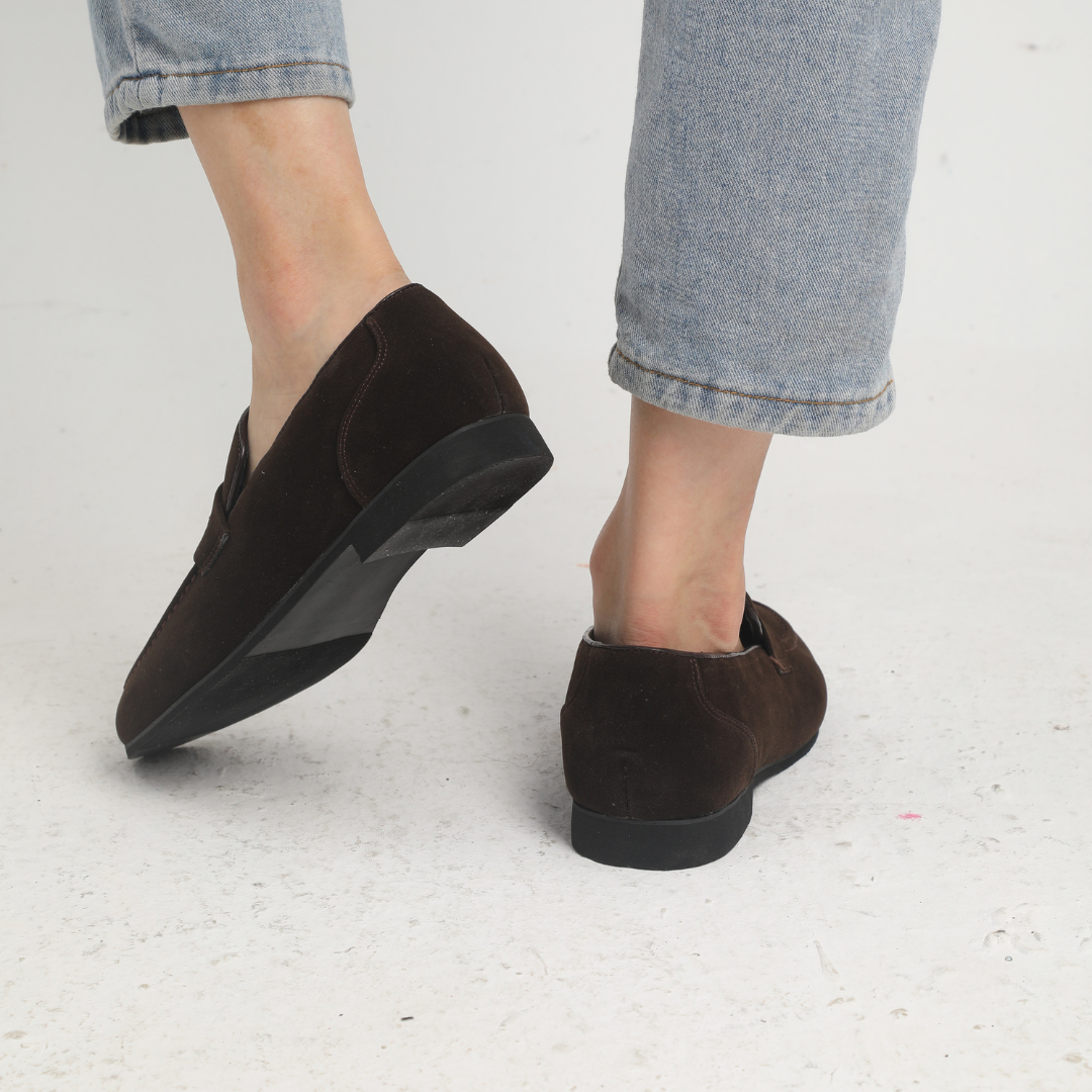 Azel | Mocasines con hebillas de ante