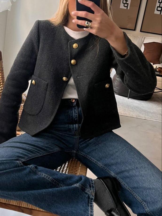 Azel | Blazer Estética Old Money