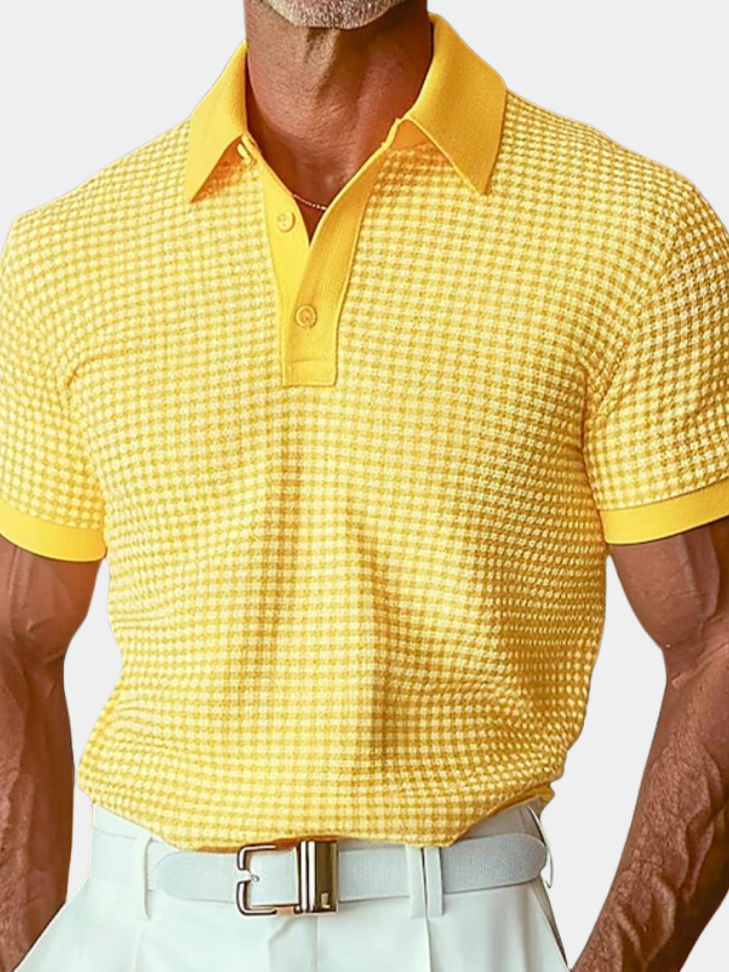 Azel | Polo a cuadros para hombre