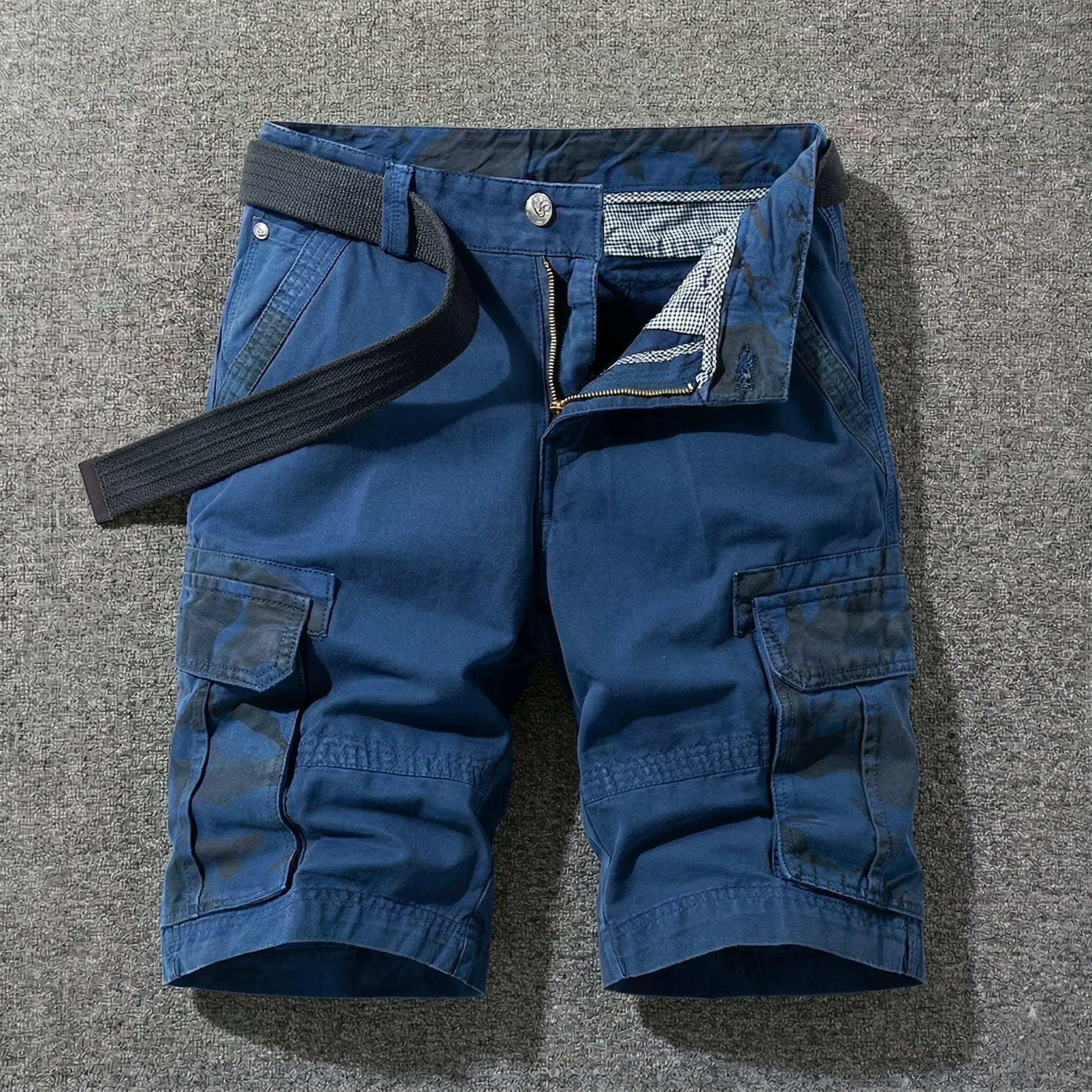 Azel | Pantalones cortos cargo con cinturón