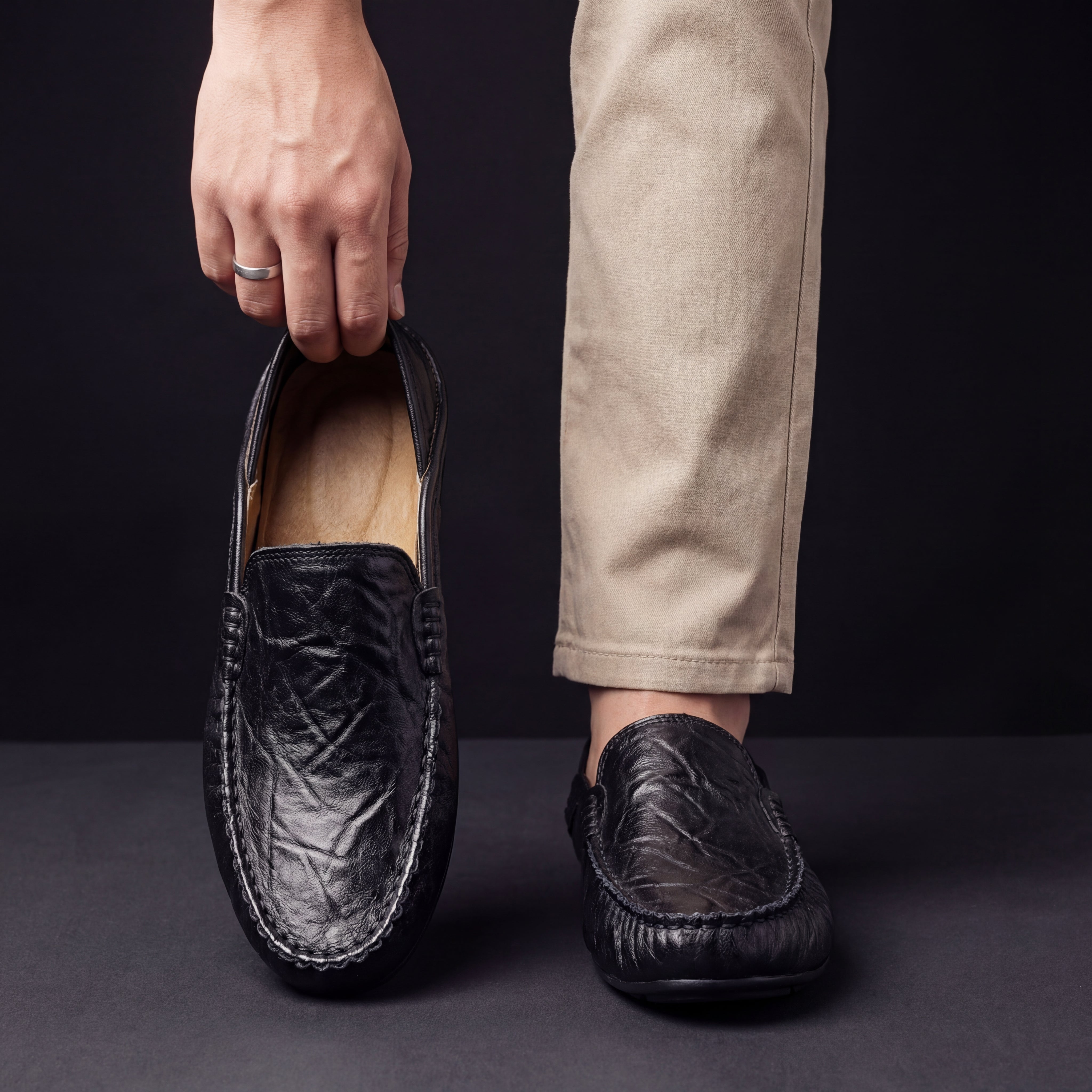 Azel | Mocasines de cuero