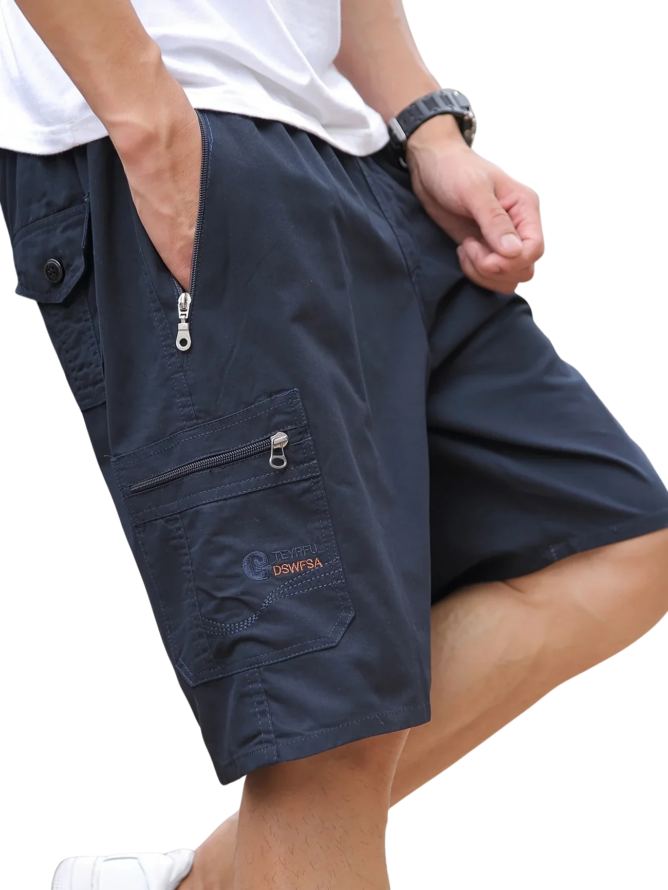 Azel | Pantalones cortos cargo ligeros con bolsillos