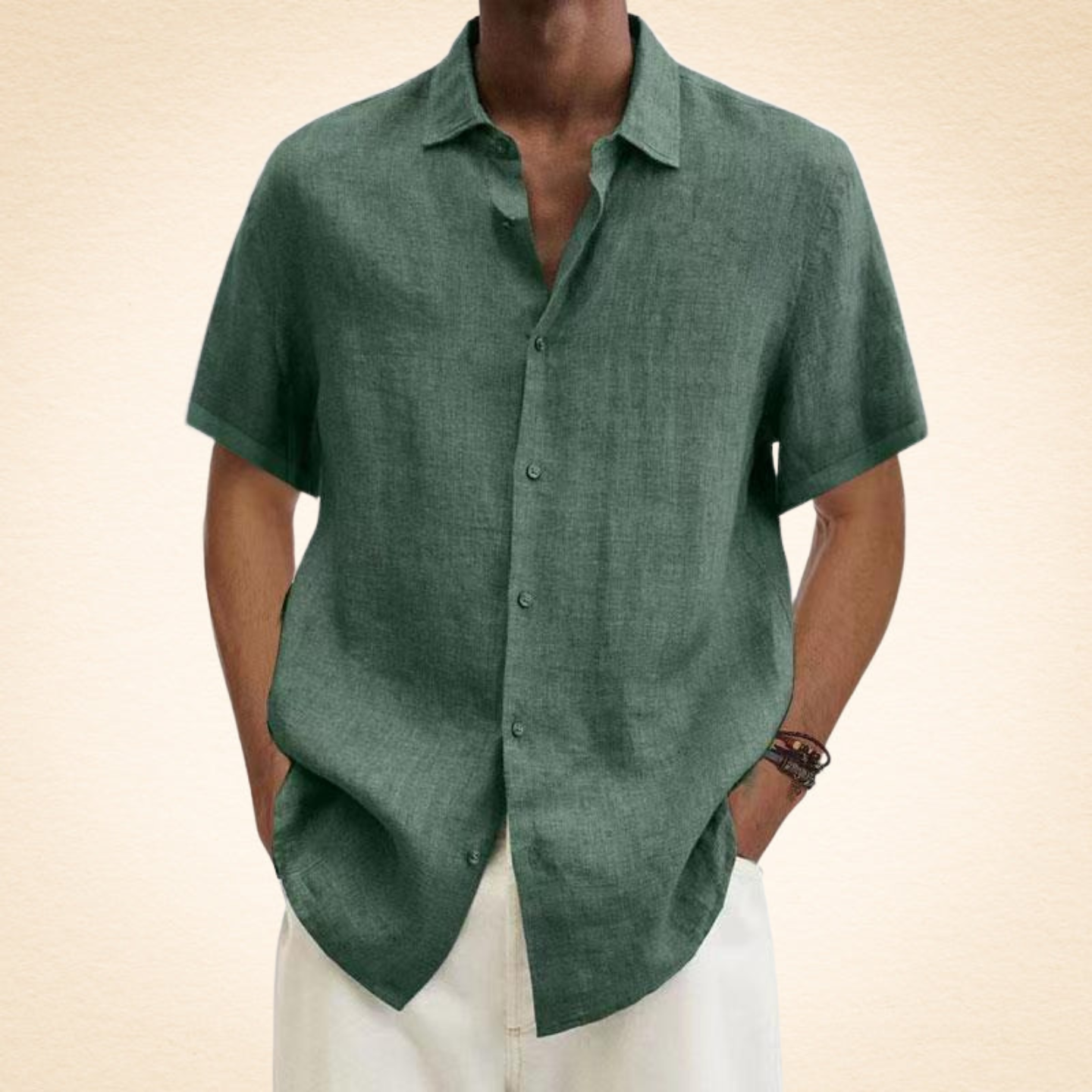 Azel | Camisa elegante de lino