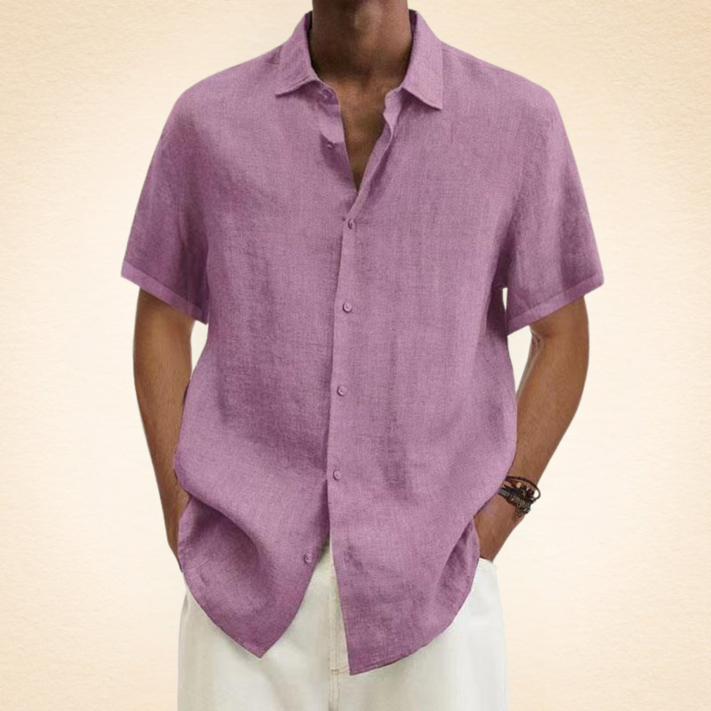 Azel | Camisa elegante de lino