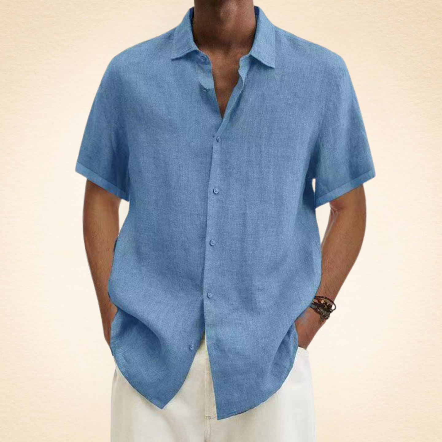 Azel | Camisa elegante de lino
