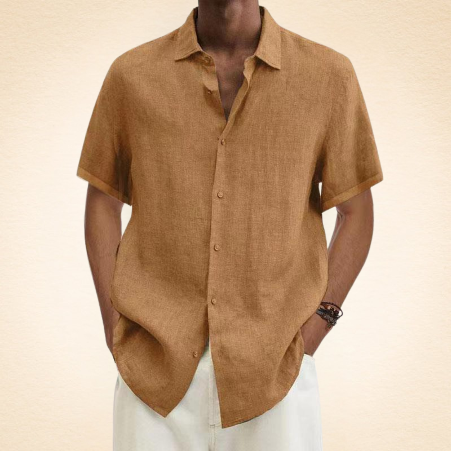 Azel | Camisa elegante de lino