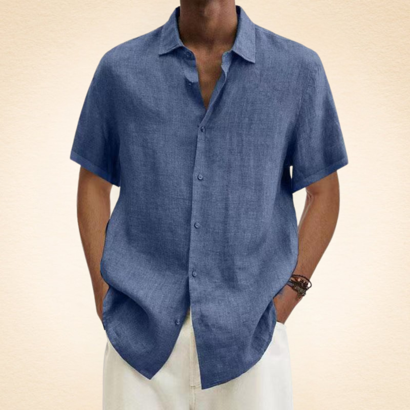 Azel | Camisa elegante de lino