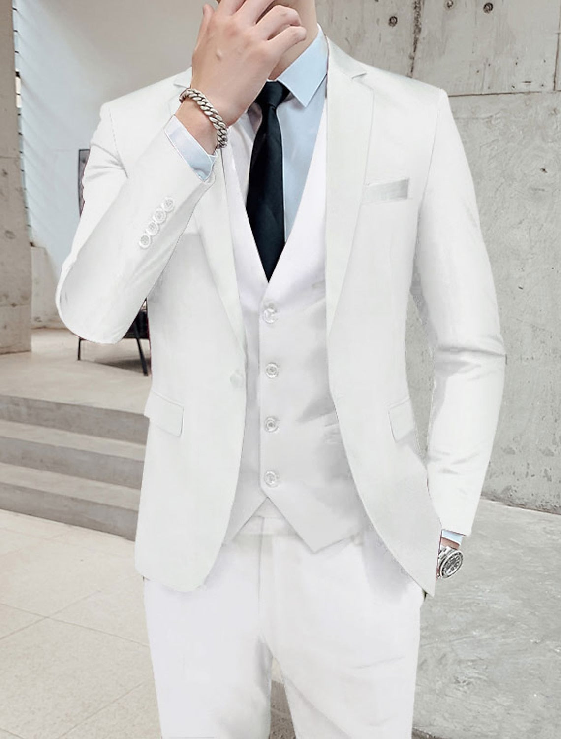 Azel | Traje moderno de 3 piezas para hombre