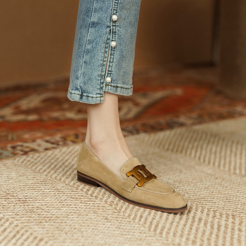 Azel | Mocasines de cuero para mujeres