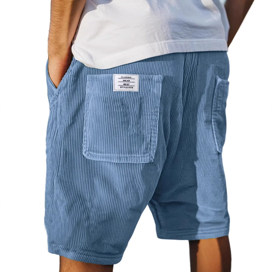 Cazel | Pantaloni corti eleganti in velluto
