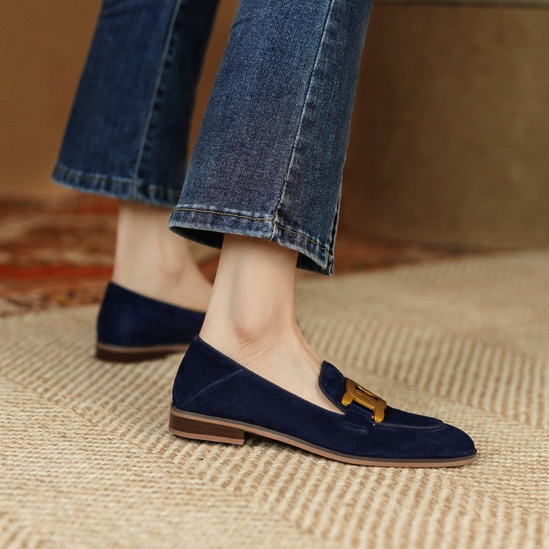Azel | Mocasines de cuero para mujeres