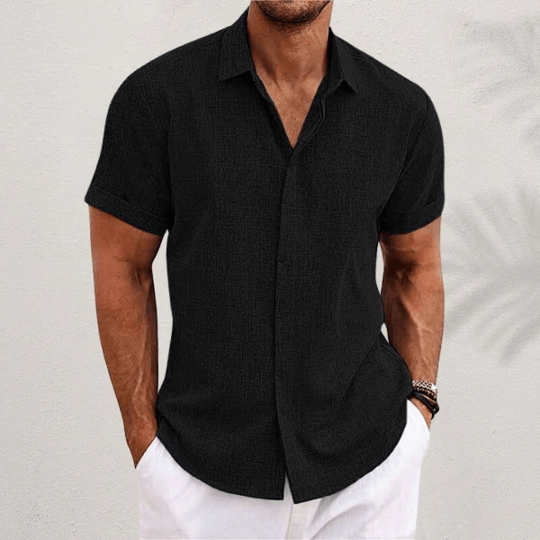 Azel | Camisa clásica de lino