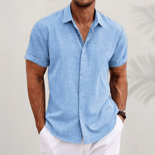 Azel | Camisa clásica de lino