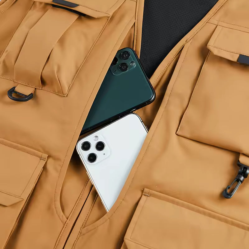 Azel | Chaleco cargo elegante y casual