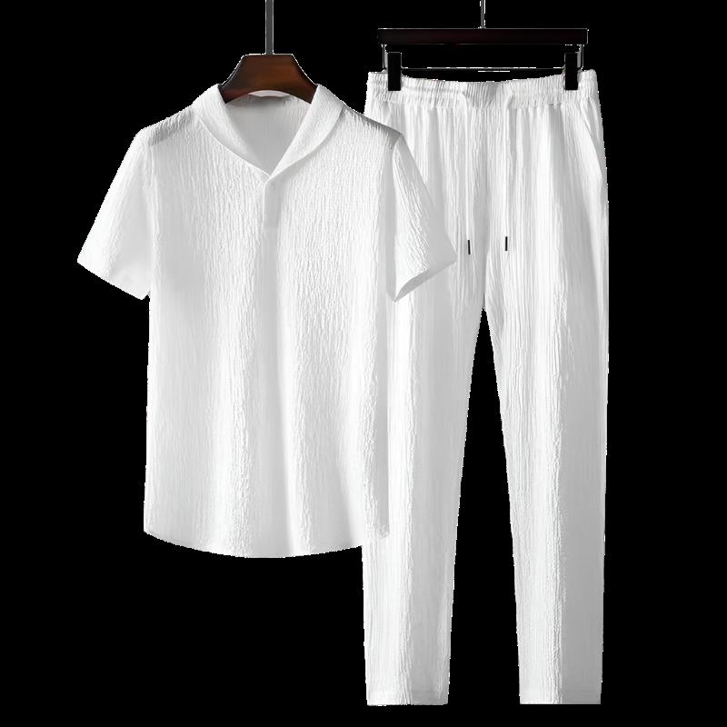 Azel | Polo y pantalón de algodón