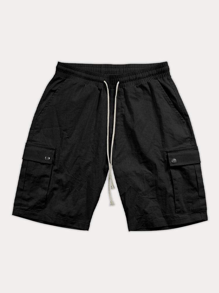 Azel | Pantalón corto de algodón esencial