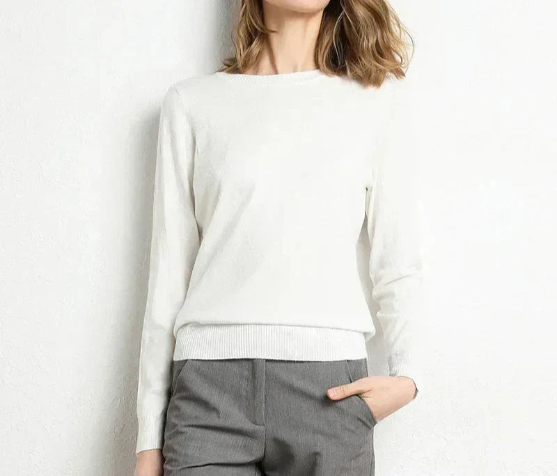 Azel | Pull confort en lana esencial