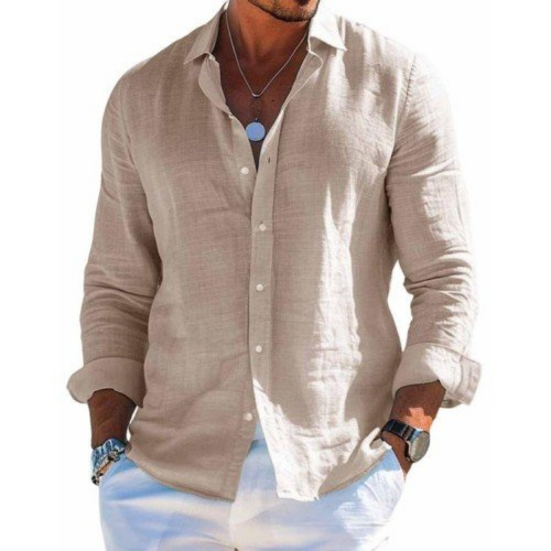 Cazel | Camicia elegante in tessuto traspirante