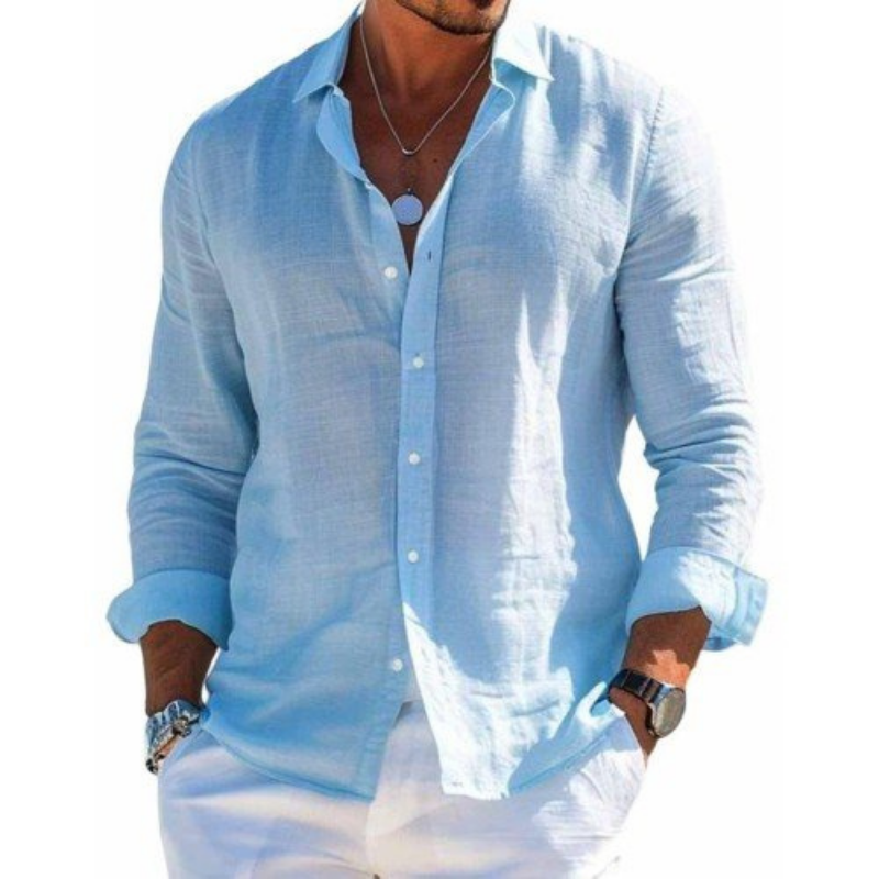 Cazel | Camicia elegante in tessuto traspirante