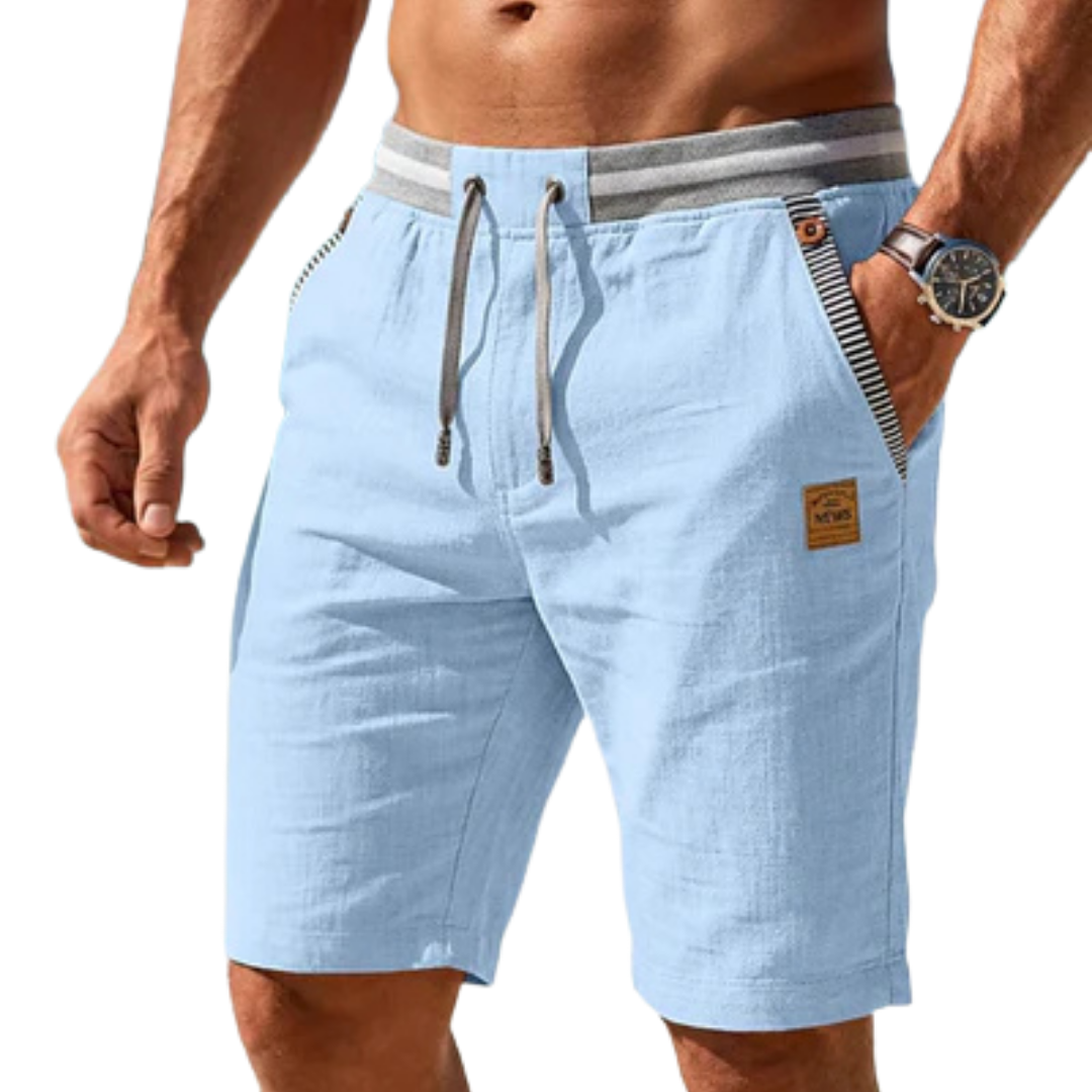 Azel | Pantalones cortos de verano ligeros con cordón