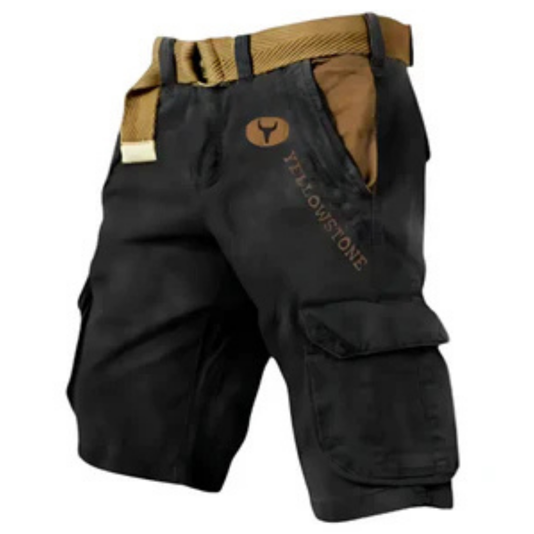 Azel | Pantalón corto cargo hombre de 4 bolsillos