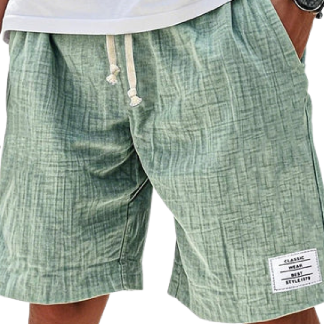 Azel | Pantalones cortos ligeros y casuales de corte holgado para hombre