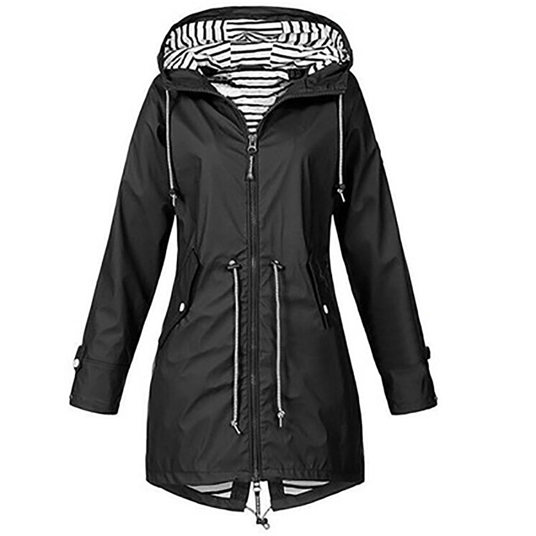 Azel | Impermeable con capucha