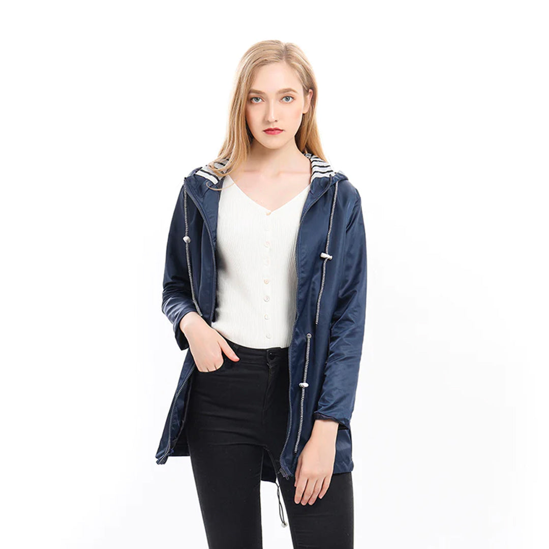 Azel | Impermeable con capucha