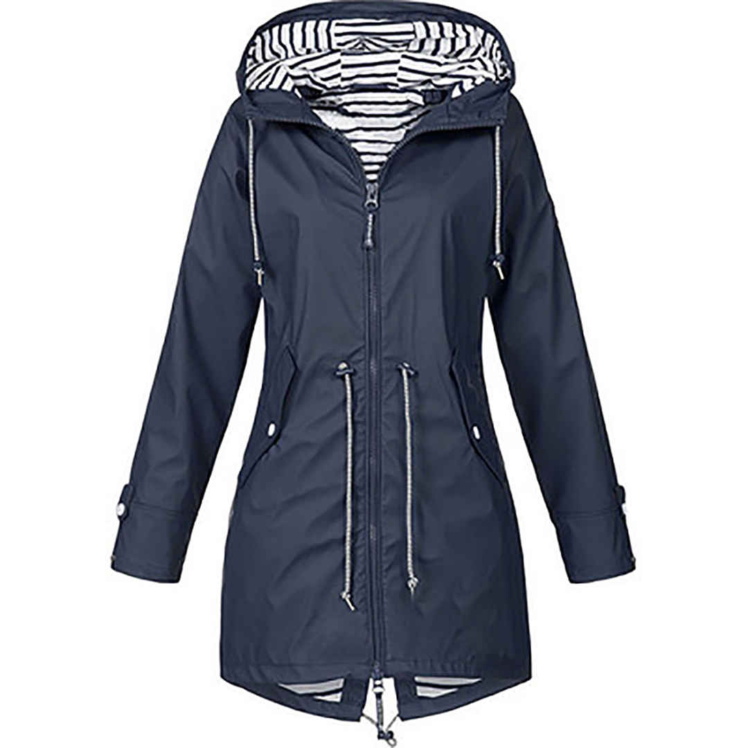Azel | Impermeable con capucha