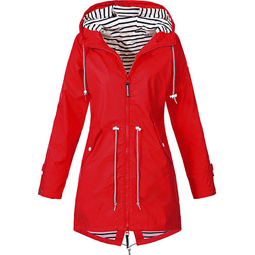 Azel | Impermeable con capucha