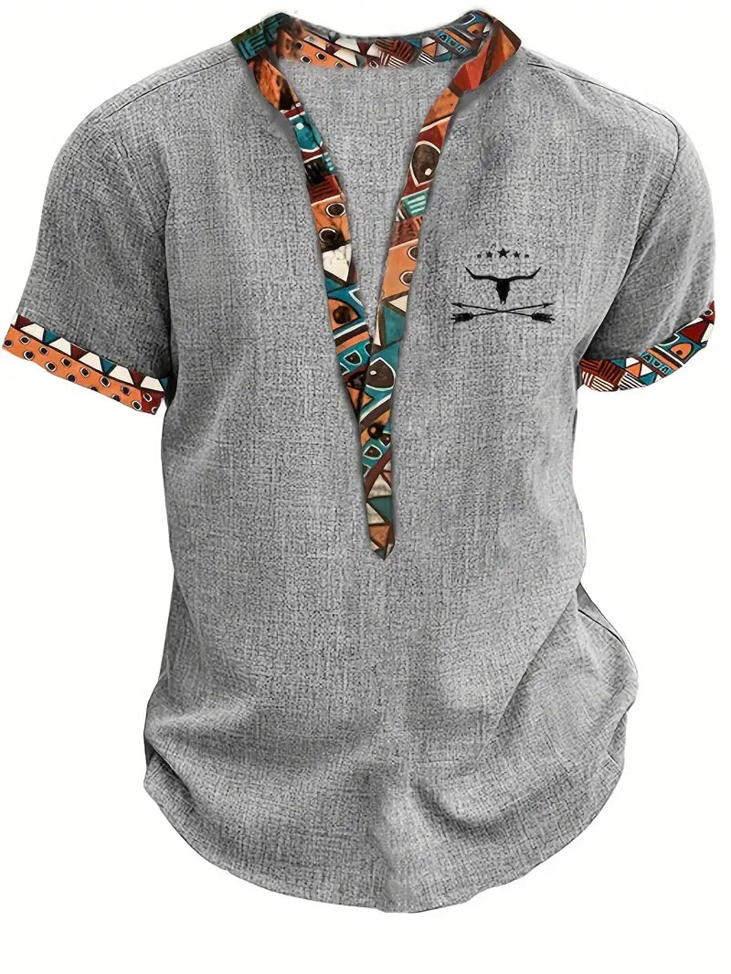 Azel | Camisa elegante de manga corta
