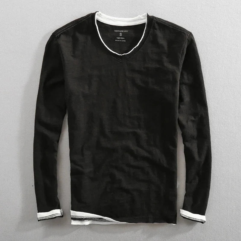 Azel | Camisa de manga larga de algodón