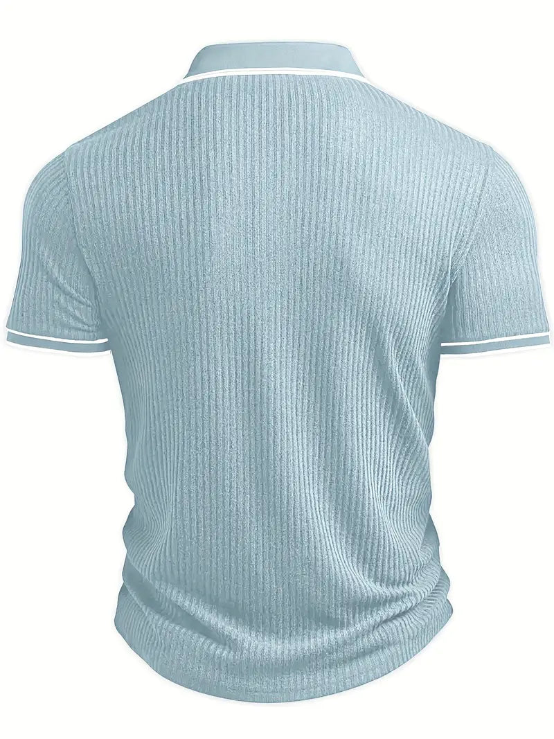 Azel | Polo elegante de manga corta