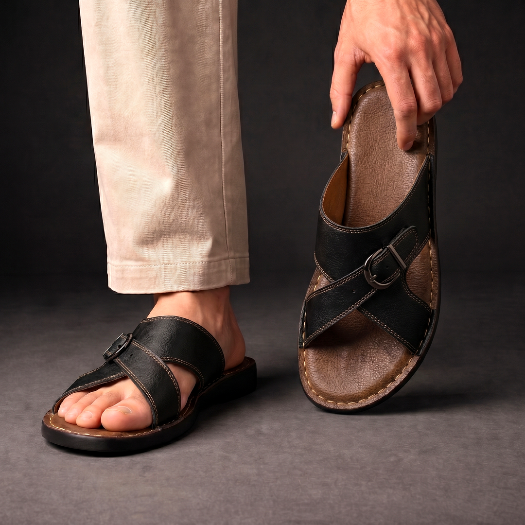 Azel | Sandalias de cuero